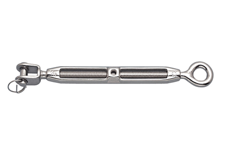 Stainless Steel Cast Jaw and Eye Turnbuckle, S0154-JE05, S0154-JE07, S0154-JE08, S0154-JE10, S0154-JE13, S0154-JE16, S0154-JE20